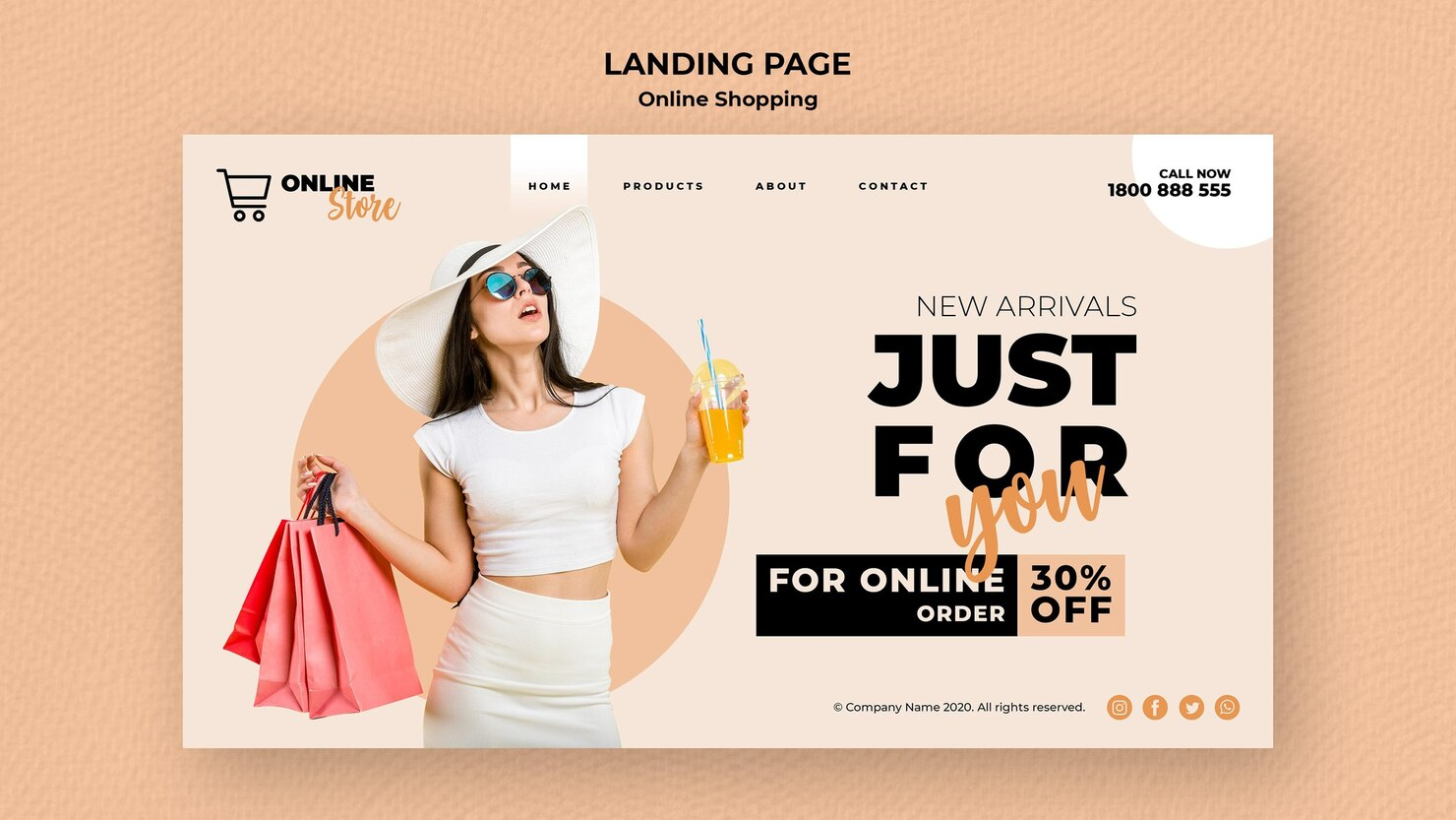 E-commerce storefront interface
